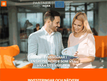 Tablet Screenshot of partnerinvestnorr.se